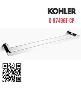 Thanh treo khăn đôi Kohler Avid K-97496T-CP