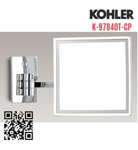 Gương kèm đèn led Kohler Loure K-97840T-CP ( bộ nguồn ngoài )