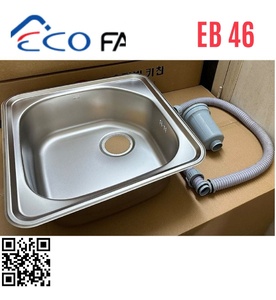 Chậu rửa bát 1 hố Ecofa EB 46 (46 x 46) 