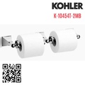 Lô treo giấy vệ sinh đôi Kohler Memoirs K-10454T-2MB​