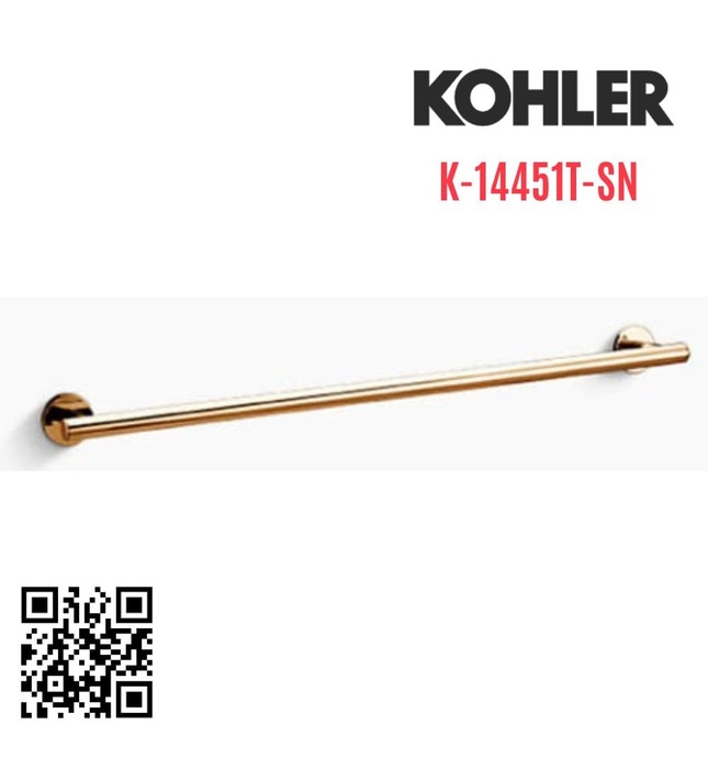 Thanh treo khăn đôi 24” kohler Stillness K-14391T-CP