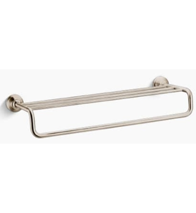 Thanh treo khăn đôi 24” kohler Fairfax K-98256T-BN