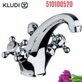 Vòi lavabo 1 chân 2 núm xoay Adlon Kludi 510100520