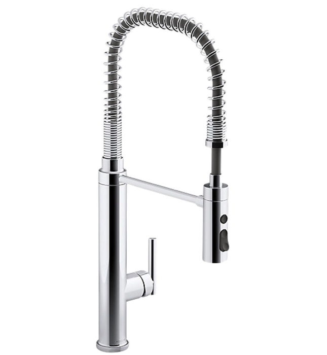 Vòi rửa bát đa chức năng Kohler Purist K-24982T-4-CP