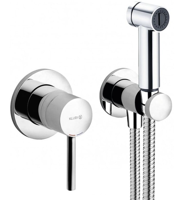 Vòi xịt vệ sinh nóng lạnh Đức Kludi Bozz 389980576