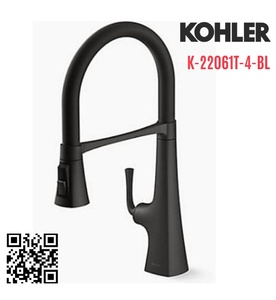 Vòi rửa bát Kohler Graze K-22061T-4-BL