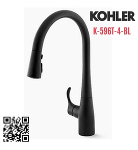 Vòi rửa bát Kohler Simplice K-596T-4-BL
