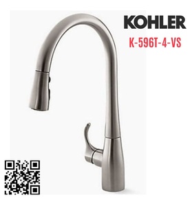 Vòi rửa bát Kohler Simplice K-596T-4-VS