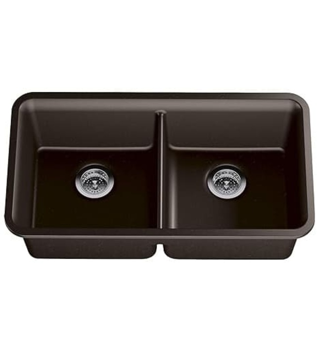 Chậu rửa chén 2 hố cân âm bàn KOHLER Cairn K-8199-CM2