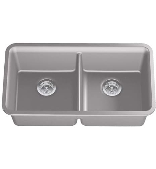 Chậu rửa chén 2 hố cân âm bàn KOHLER Cairn K-8199-CM4