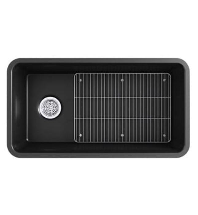 Chậu rửa chén 1 hố âm bàn kèm khay KOHLER Cairn K-8206-CM1