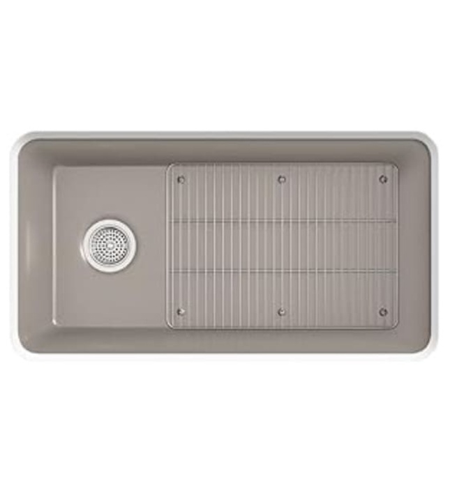 Chậu rửa chén 1 hố âm bàn kèm khay Kohler Cairn K-8206-CM3