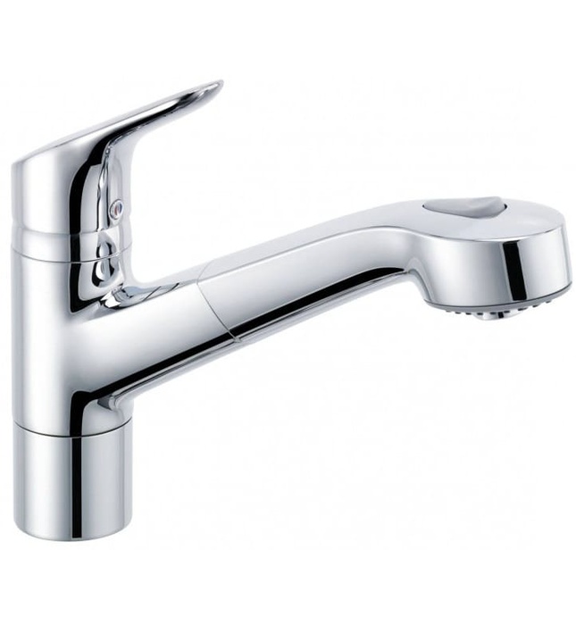 Vòi chậu rửa bát nóng lạnh dây rút Đức Trendo Kludi 335810575