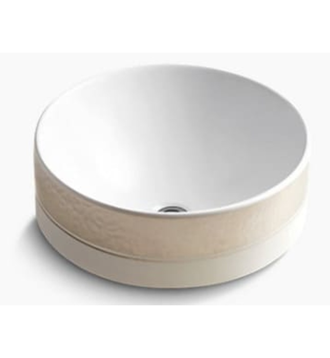 Chậu rửa đặt bàn hình tròn Kohler Laureate K-14800T-PK-0