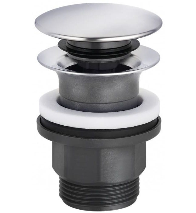 Cổ xả chậu rửa mặt đen Kludi 1042639-00