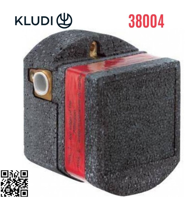 Hộp van điện tử âm tường dùng pin Đức Kludi 38004