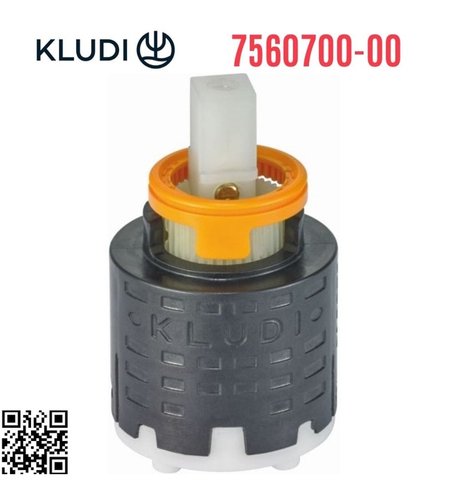 Van đóng mở nước Ceramic Kludi 7560700-00
