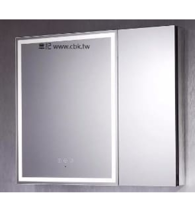 Tủ gương với đèn Kohler GrooMing K-30495T-L-NA + K-30498T-NA (Đen)