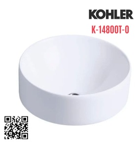 Chậu rửa đặt bàn hình tròn Kohler Mica K-14800T-0