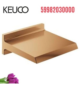 Đầu sen xả thác gắn tường màu vàng Keuco 59982030000
