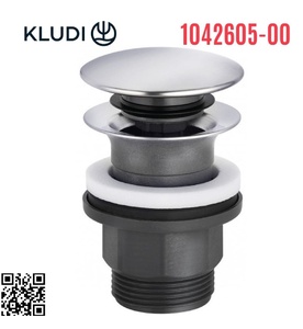 Cổ xả chậu rửa mặt Kludi 1042605-00