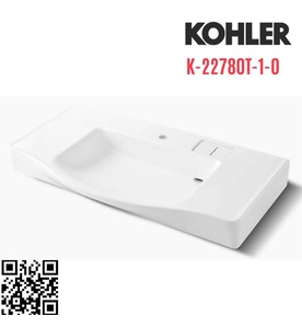 Chậu rửa đặt trên tủ kệ phòng tắm Kohler Aleo K-22780T-1-0
