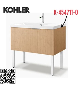 Chậu rửa đặt trên tủ kệ phòng tắm Kohler Toobi K-45471T-0