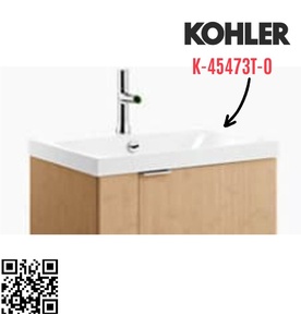 Chậu rửa đặt trên tủ kệ phòng tắm Kohler Toobi K-45473T-0