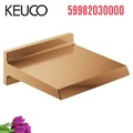 Đầu sen xả thác gắn tường màu vàng Keuco 59982030000