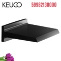 Đầu sen xả thác gắn tường màu đen Keuco 59982130000
