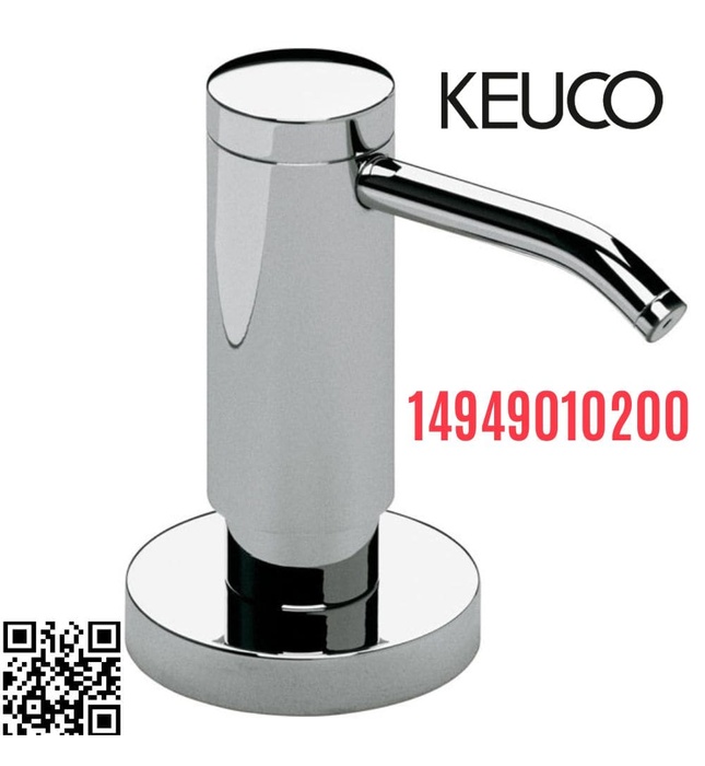 Bình dung dịch xà phòng âm bàn Plan Keuco 14949010200