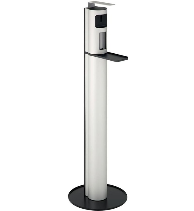 Bình dung dịch xà phòng đứng đen Plan Keuco 34957370100