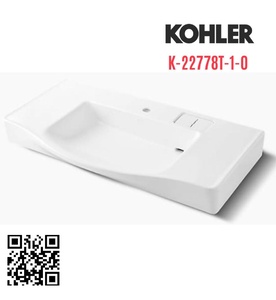 Chậu rửa đặt trên tủ kệ phòng tắm Kohler Aleo K-22778T-1-0