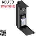 Bình dung dịch xà phòng treo tường đen Plan Keuco 34954370100