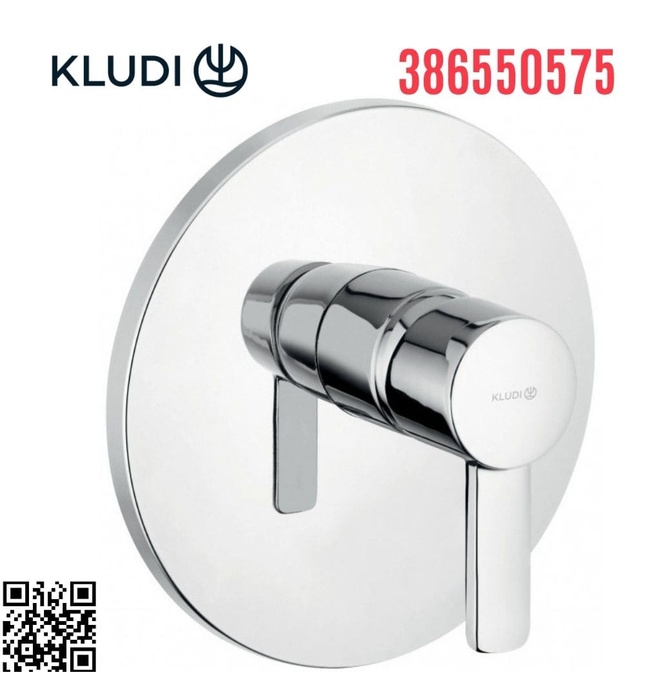 Mặt nạ bộ trộn âm 1 đường nước Zenta Đức Kludi 386550575