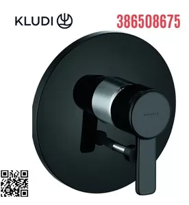 Mặt nạ chuyển hướng 2 đường nước đen Zenta Đức Kludi 386508675