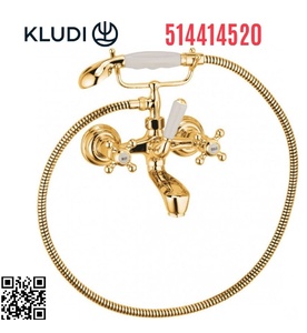 Sen tắm nóng lạnh mạ vàng Adlon Kludi 514414520