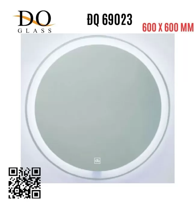 Gương Đèn LED Hình Tròn Đình Quốc ĐQ 69023 600x600mm