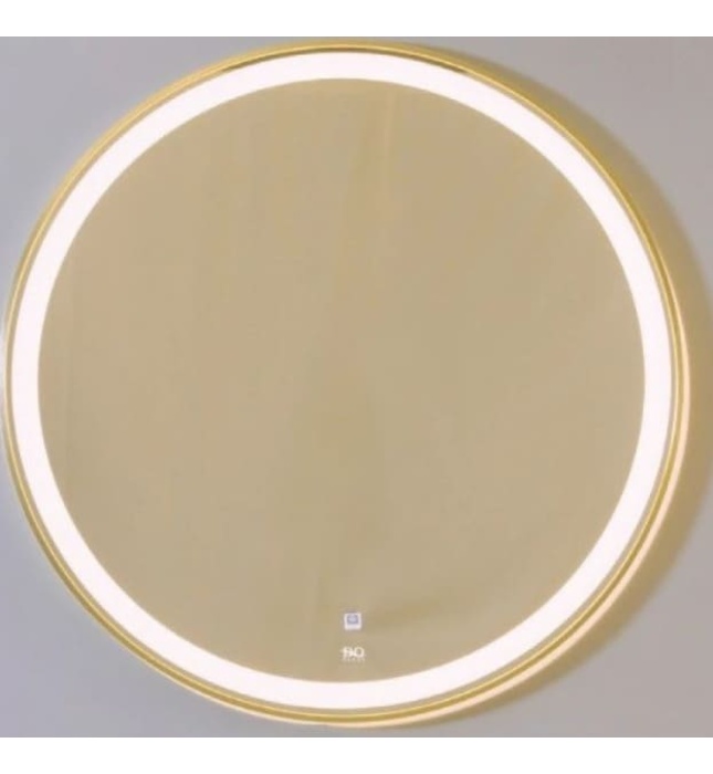 Gương đèn led hình tròn 600x600mm Đình Quốc ĐQ 99906 viền nhôm 