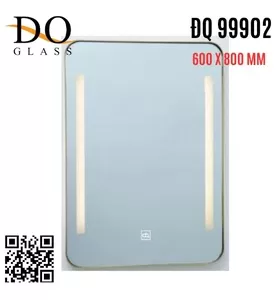 Gương Đèn LED Hình Chữ Nhật Đình Quốc ĐQ 99902 600x800mm