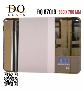Gương Đèn LED Hình Chữ Nhật Đình Quốc ĐQ 67019 500x700mm