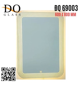 Gương đèn led hình chữ nhật  Đình Quốc ĐQ 69003(600x800mm)