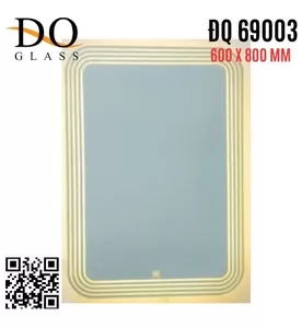 Gương Đèn LED Hình Chữ Nhật Đình Quốc ĐQ 69003 600x800mm