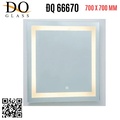 Gương đèn led hình vuông 700x700mm Đình Quốc ĐQ 66670