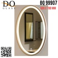 Gương đèn led hình ovan Đình Quốc ĐQ 99907 500x700mm viền inox 
