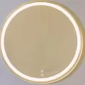 Gương Đèn LED Viền Inox Hình Tròn Đình Quốc ĐQ 99906 600x600mm