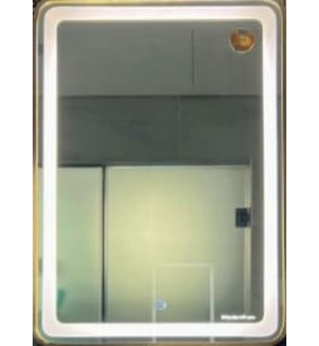 Gương đèn led hình chữ nhật viền nhôm Đình Quốc ĐQ 7773 (500x700mm)