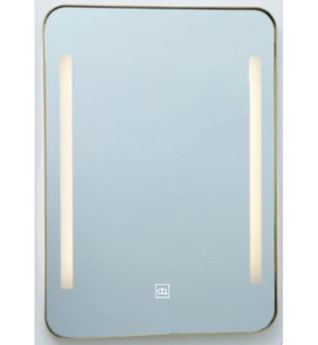 Gương đèn led hình chữ nhật Đình Quốc ĐQ 99902 (500x700mm) viền nhôm