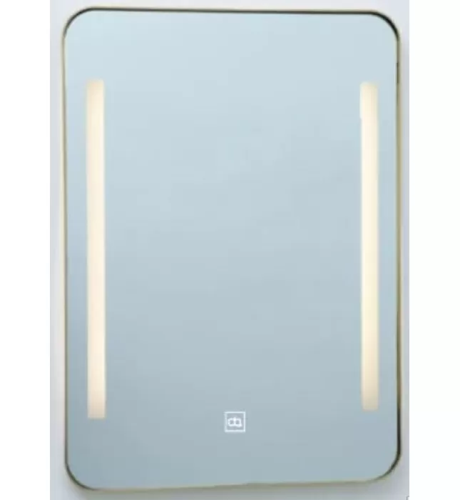 Gương Đèn LED Viền Nhôm Hình Chữ Nhật Đình Quốc ĐQ 99902 500x700mm