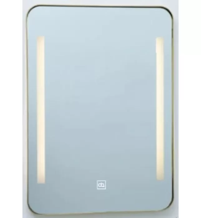 Gương Đèn LED Viền Nhôm Hình Chữ Nhật Đình Quốc ĐQ 99902 600x800mm